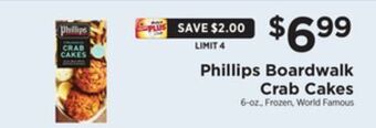 ShopRite Boardwalk crab cakes offer