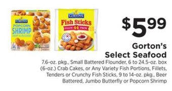 ShopRite Select seafood offer