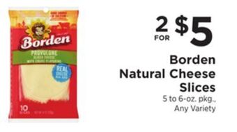 ShopRite Natural cheese slices offer
