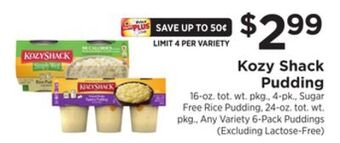 ShopRite Pudding offer
