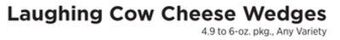 ShopRite Cheese wedges offer