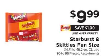 ShopRite Fun size offer