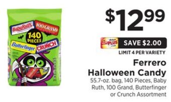 ShopRite Halloween candy offer