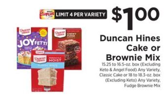 ShopRite Cake or brownie mix offer