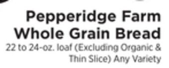 ShopRite Whole grain bread offer