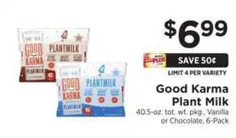 ShopRite Plant milk offer
