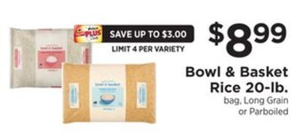 ShopRite Rice 20-lb offer