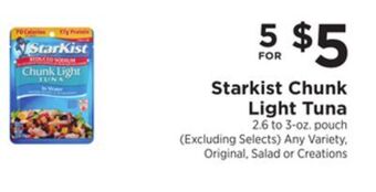 ShopRite Chunk light tuna offer