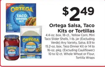 ShopRite Salsa, taco kits or tortillas offer