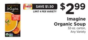 ShopRite Organic soup offer