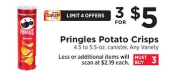 ShopRite Potato crisps offer