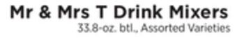 ShopRite Drink mixers offer