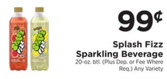 ShopRite Sparkling beverage offer