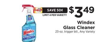 ShopRite Glass cleaner offer