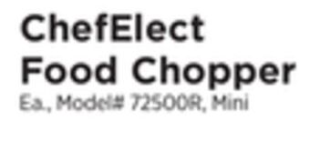 ShopRite Food chopper offer