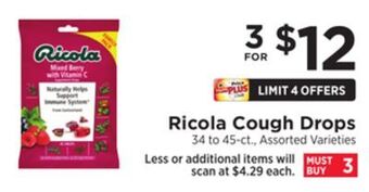 ShopRite Cough drops offer