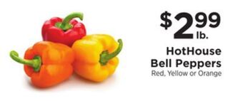 ShopRite Hothouse bell peppers offer
