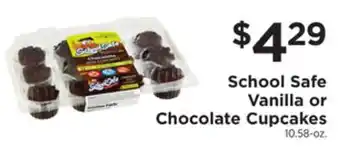 ShopRite Vanilla or chocolate cupcakes offer