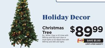 ShopRite Christmas tree offer