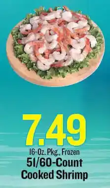 51/60-Count Cooked Shrimp