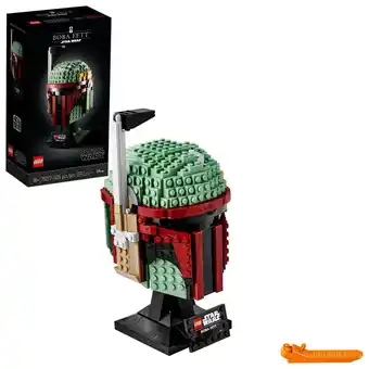 Walmart Lego star wars boba fett helmet 75277 building kit cool collectible star wars character building set (625 pieces) offer