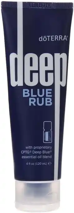 Walmart Doterra _deep blue rub body cream 4 floz./120 ml offer