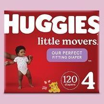 Target Huggies little movers 120-ct. diapers offer