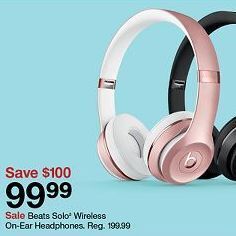 Target Beats solo' wireless on-ear headphones offer