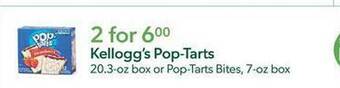 Publix Kellogg's pop-tarts offer