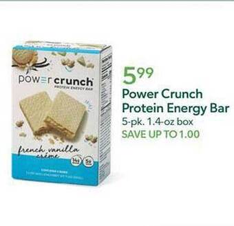Publix Power crunch protein energy bar offer