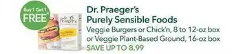 Publix Dr. praeger's purely sensible foods offer