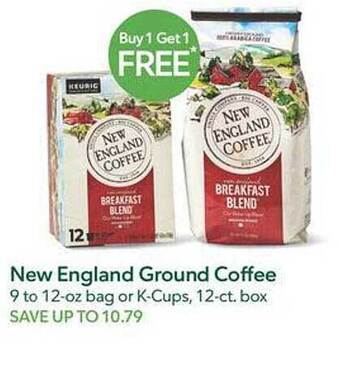 Publix New england ground coffee offer