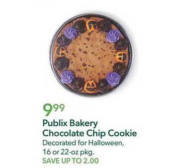 Publix Publix bakery chocolate chip cookie offer
