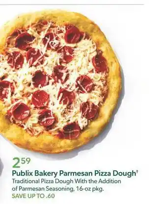 Publix Publix bakery parmesan pizza dough offer
