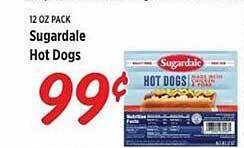 Rouses Sugardale hot dogs offer