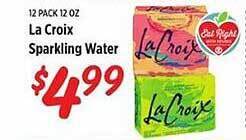 Rouses La croix sparkling water offer