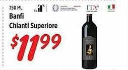 Rouses Banfi chianti superiore offer