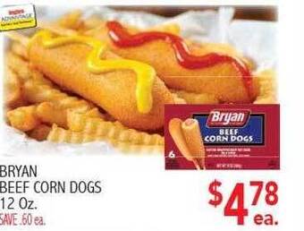 Ingles Markets Bryan beef corn dogs offer