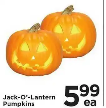 SHOPPERS Jacko'lantern pumpkins offer