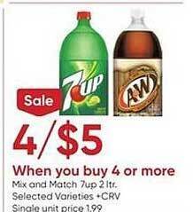 Stater Bros 7up offer