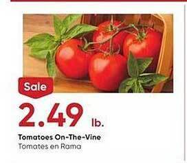 Stater Bros Tomatoes on-the-vine offer