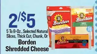Borden Shredded Cheese