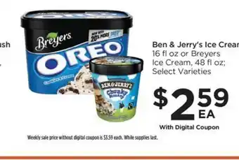 Ben & jerry's ice cream