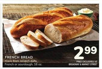 Albertsons French bread offer