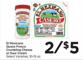 Food 4 Less El mexicano queso fresco crumbling cheese offer
