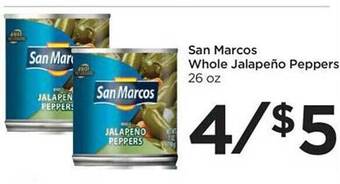 Food 4 Less San marcos whole jalapeño peppers offer