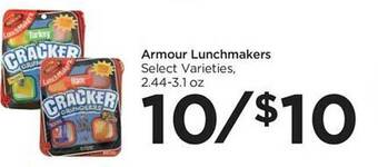 Food 4 Less Armour lunchmakers offer