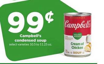Hy-Vee Campbell's condensed soup offer