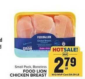 Food Lion Food lion chicken breast offer