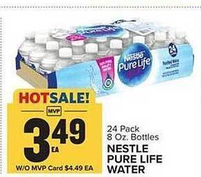 Food Lion Nestle pure life water offer